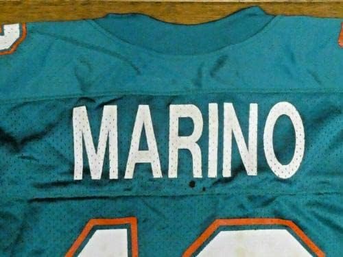 Dan Marino potpisao je moguću igru ​​izdati nogometni dres ??? sa JSA COA - nepotpisanom NFL igrama rabljeni dresovi