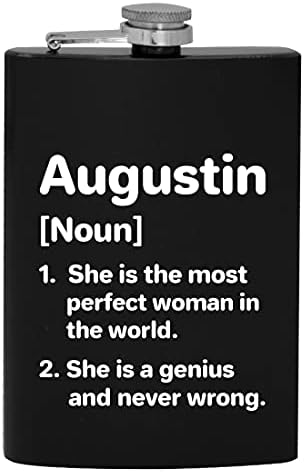 Augustin definicija najsavršenija žena - 8oz Hip tikvica za piće alkohola