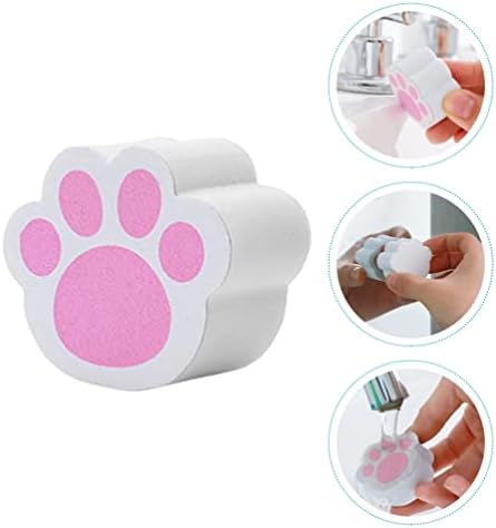 Čišćenje sunđera Cat Claw Kitchen Spužva Spužva: 2pcs Scrub Spungs Scribbers za pranje posuđa za čišćenje jastučića za čišćenje Ogledalo