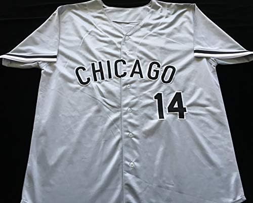 Paul Konerko Chicago White Sox potpisao je autogramirani sivi bejzbol stat dres sa JSA COA