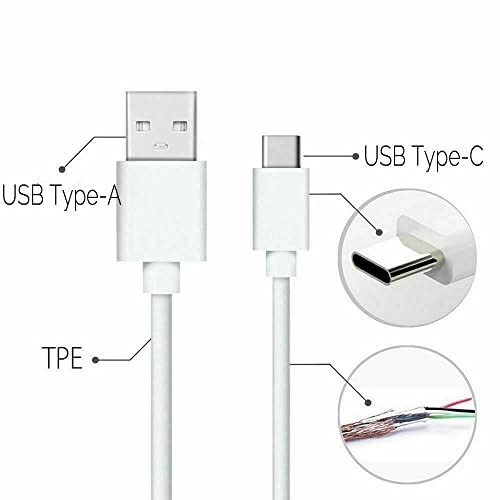 NTQINPARTS Zamjena USB C podaci sinkronizirani kabel za punjenje kablova za punjenje Google Pixel Buds A-serija - Bežične slušalice