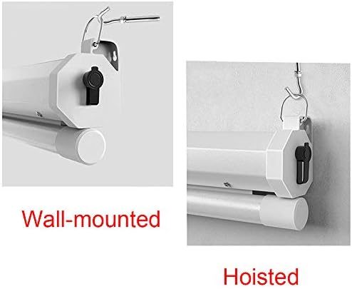 SHHHM ekran projektora / električni zid / dvosmjerni dizajn snage / daljinski upravljač Tihi lift / 60 inča filmski ekran / b / 127