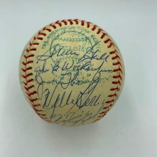 Lijepa ekipa iz 1976. Detroit Tigrova potpisala je bejzbol 33 Sigs sa JSA COA - autogramiranim bejzbolama