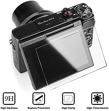 [-Pack] Zaštićeno staklo za Canon G7X MARK III - Ultra tanka zaštitni film za kameru Canon G7 X Mark III G9X Mark II GX7 GX9