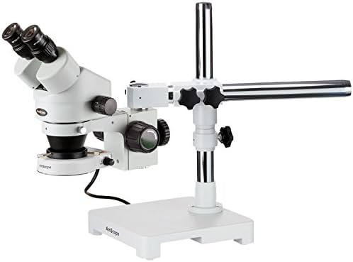 Amscope SM-3BZZ-80S profesionalni Dvogledni Stereo Zoom mikroskop, okular WH10x i WH20x, uvećanje 3.5 X-180x, zum objektiv 0.7 X-4.5