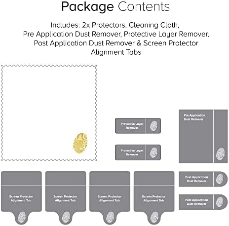 Deloucijska sila blaga protu-sjaljka Zaštitni film Kompatibilan je s Panasonic Toughpad FZ-N1 [paket od 2]