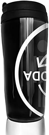 Soda stereo logotip šalice za kavu od nehrđajućeg čelika izoliran sa poklopcem dvostrukim zidnim vakuumskim bocama Termos krig za uniseks