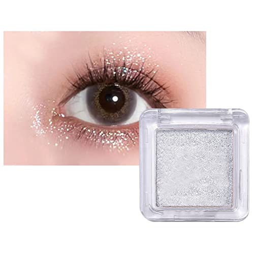 Highlighter Inner Eye Makeup Monochrome Sjenilo Za Oči Višenamjenski Flash Puder Pearl Šljokice Svijetli Kristal Visokog Sjaja Ležeća