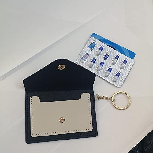 STERCULIA torbica za kontracepcijske pilule / Novčanik PU kožni držač lijekova privjesak za ključeve torbica za koverte