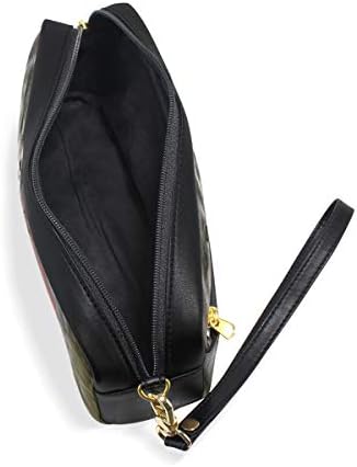 UNITESY siva vrećica torbica za žene šminke PU kožne kozmetičke torbe Kidsona školska prijenosna stacionarna torba za olovku