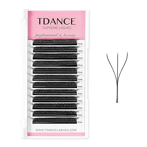 Tdance Classic Lashes D Curl 0.03 mm debljina 14-19mm + W Ekstenzije trepavica 0.07 C / D Curl