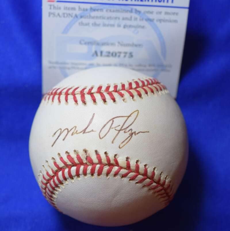 Mike Flanagan PSA DNK Coa Autograph American liga OAL potpisan bejzbol