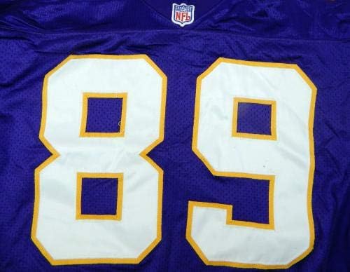 1999 Minnesota Vikings Matthew Hatchette 89 Igra Izdana ljubičasta dres - Neincign NFL Igra Polovni dresovi