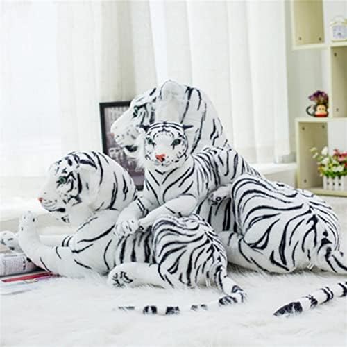 Gayouny 30-120cm Simulacija Bijela tigra plišana igračka slatka punjena životinja jastuk za životinje Jastuk za lutke kreativni poklon