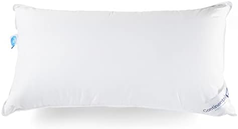 Kontinentalna posteljina - sibirski bijeli jastuk - kralj Veličina luksuzni jastuk za spavanje - 800 Napuna snaga - savršena razina
