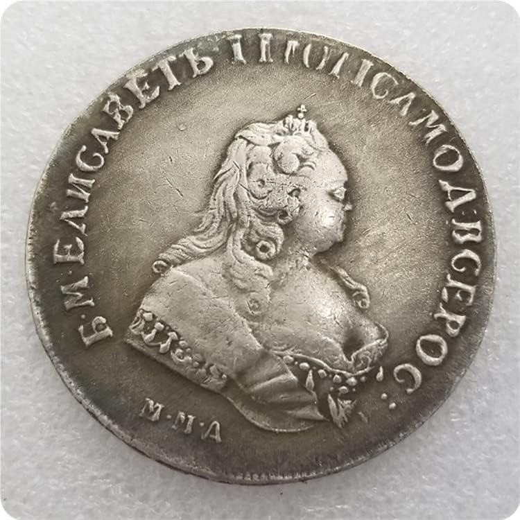Starinski zanati ruski 1742 srebrni dolar 1775
