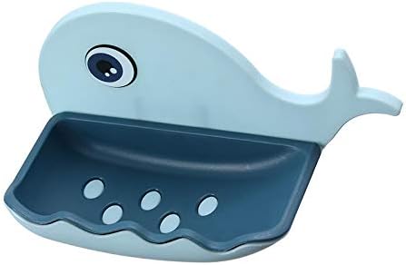 NC kitov oblik Besplatan rupa Spuštanje sapuna za odvod sapuna sapun kutija kupaonica Sapun za stalak zidni nosač plava