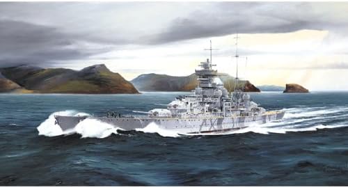 Trubač 1/700 Njemački Komplet Modela Teške Krstarice Prinz Eugen 1942