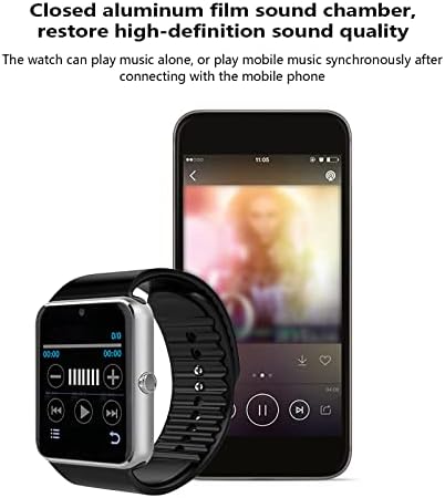 Pametni Bluetooth telefon, 2022 Nadogradnja 1,89 HD dodirni ekran za fitness Tracker sa kamerom, neovisnom komunikacijskom funkcijom,