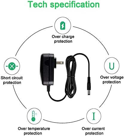 MyVolts 9V adapter za napajanje kompatibilan sa / zamjenom za Philips AZ1880 / 12 CD player - US Plug