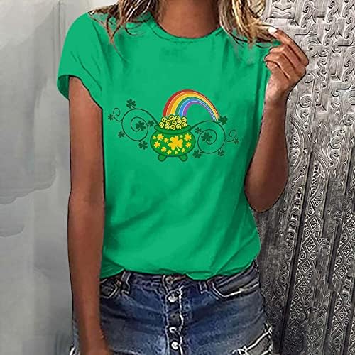 2023 Odjeća Trendy Cotton Crewneck Grafička majica blube za žene Thirt Ljeto Fall Teen Girls QK QK