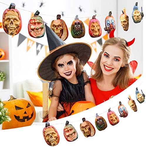 PRETYZOOM Home Decor halloween jezivi Banner Halloween viseća dekoracija Halloween party dekoracija zidova kuće Pumkin Decorating