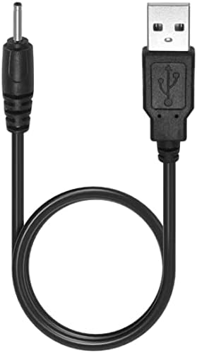 Yncris USB do DC 2.0mm kabela, USB 2.0 Tip muško do DC 2.0mm x 0,6 mm 5 volta DC priključni priključak za punjenje kabela za punjenje