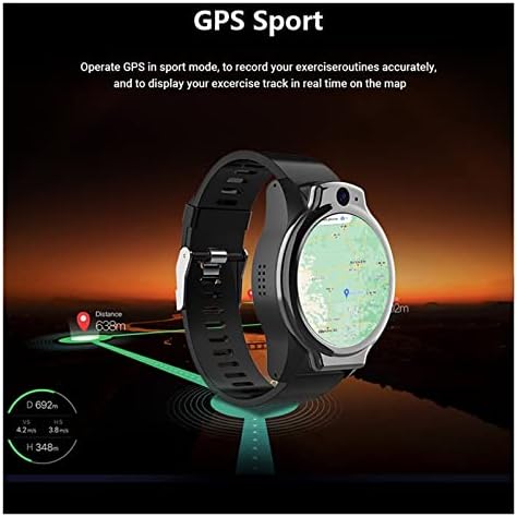 Zuonu 2022 IP68 Plivanje 4GB 64GB Smart Watch Muškarci 13MP kamera 1600mAh Luksuzni pametni sat WiFi GPS telefon