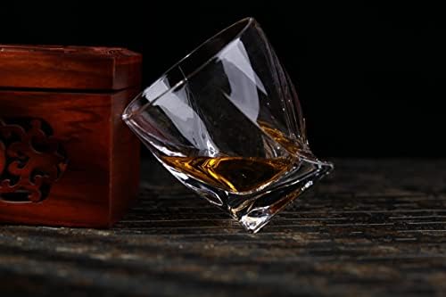 Dqx naočare za viski Set od 4. Naočare za piće Rock naočare 10oz Scotch naočare Bar Tumbler Whisky naočare