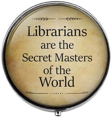 Bibliotekari su tajni Gospodari Svetskog nakita, kutija sa tabletama za bibliotekare, kutija sa slatkišima, poklon bibliotekara