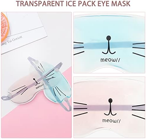 Doitool Home Tool 12 kom Lovely Hladni komprimira prekriva maske za hlađenje očiju za pregled za višekratnu upotrebu