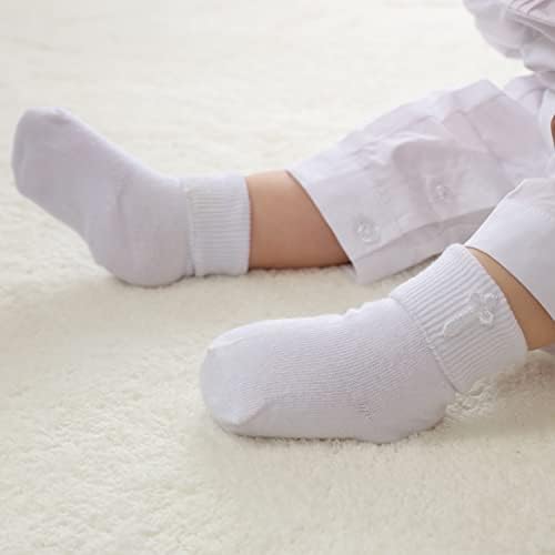 Booulfi čizme za dječake novorođenče za krštenje komplet cipela i čarapa