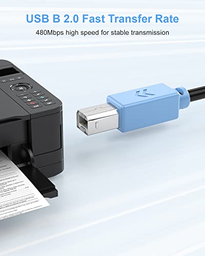 Tewmsc kabl za štampač - USB kabl za štampač 10 stopa brzi štampač USB kabl za štampač-a-muški na B-muški kabl