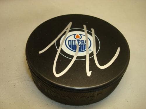 Zack Kassian potpisao Edmonton Oilers Hockey pak s potpisom 1B-autogramom NHL Paks