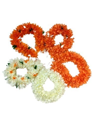 Kalyani's Artificial Flower Mala-paket od 5 - dance Accessories - umjetni vijenac cvijet Juda Gajra Hair Bun Accessory za žene