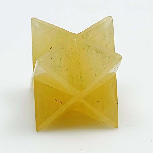 Harmonize Yellow Aventurina 8 točka Star Merkaba Sacred Chakra Balansing Reiki Izlječenje Crystal