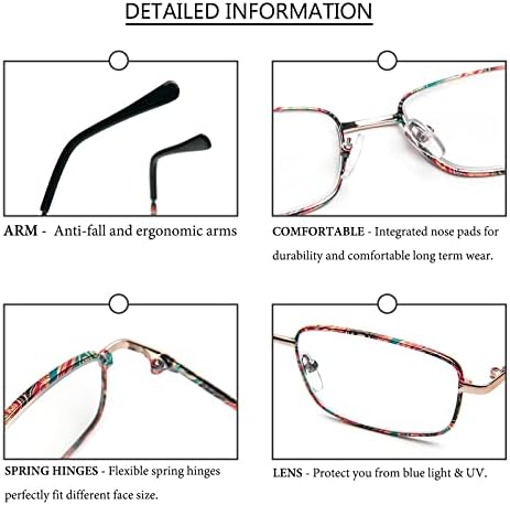 Naočale za čitanje kokobina 2-pakovanje ruž za muškarce za muškarce i žene