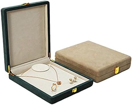 Sawqf kovčeg od mikrovlakana za Set kutija za nakit za vjenčano pakovanje prstenasta ogrlica naušnica nakit poklon organizatori slučaj