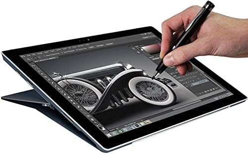 Bronel crna fine tačaka digitalna aktivna olovka za stilus - kompatibilan sa HP Elite Dragonfly G3 13.5 Touch Wuxga laptop