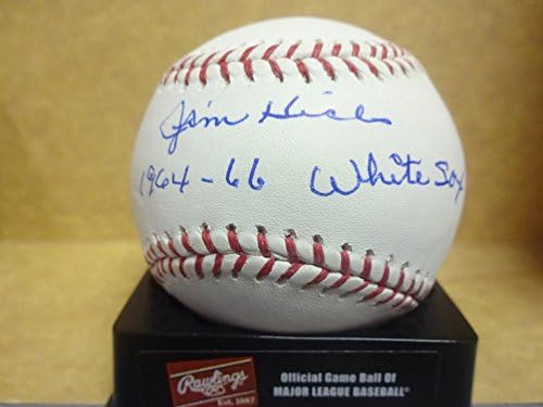 Jim Hicks 1964-66 White Sox potpisan M.L. Baseball w / coa