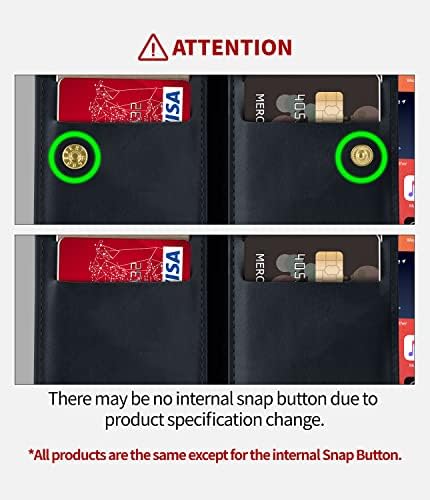 Goospery Mansoor iPhone Xs iPhone X kožna torbica za novčanik dvostrani držač kartice [9 slotova za kartice, 2 džepova za novac] zaštitni Folio Flip Cover Case - Navy