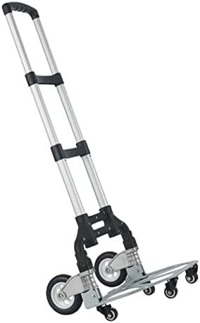 MKDSU ručna vučena kolica prenosiva Vučna-teretna kolica za prtljag Vučna kolica Prikolica za kolica za kupovinu sklopiva korpa za kupovinu namirnica