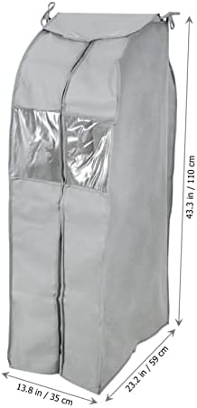Zerodeko viseća torba za odlaganje 1kom torbe za odlaganje prašine za odjeću odijelo za odjeću torbe za odlaganje odjeće štit pokrivač odjeće odijelo torba za odlaganje putna torba za odlaganje sklopiva torba za odjeću vješanje odjeće