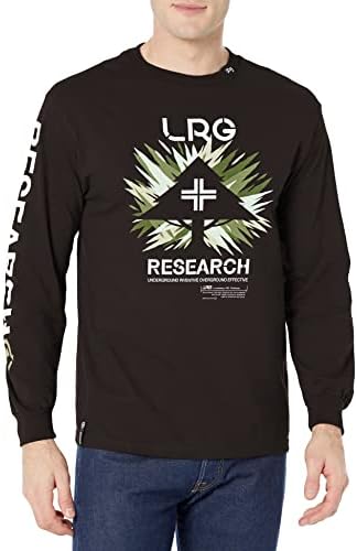 LRG muški grafički logo majica s dugim rukavima