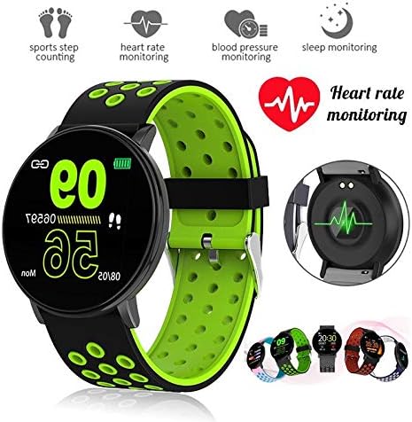 XDCHLK Smart Watch Muškarci Žene Krvni pritisak SmartWatch Pogledajte vodootporan Tracker za otkucaje srca Sportski sat Gledajte pametni