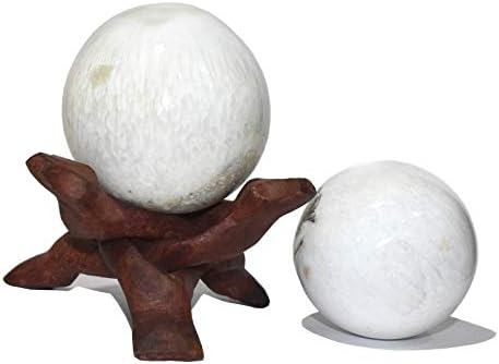 Iscjeljenja4u sfera sfera veličina 2-2,5 inča i jedna drvena štand na prirodno kristalno kugla sfera vastu reiki chakra cuceling
