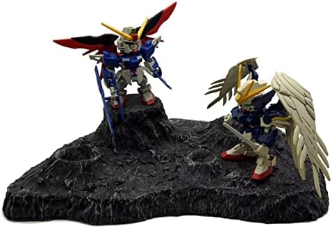 Allcolor Action Figures Accessories-Anime figura Display Base - figure Toys flight effects Holder - 1/12 figure Diorama-6 Inch figure Stand-Lunar Surface-DND Terrain