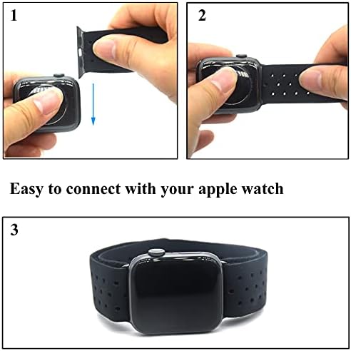 Bend za gležanj za kompatibilan sa Apple Watch serijom 3 2 1 38mm / 42mm, Apple Watch serija 6 SE 5 4 40mm / 44mm, Apple satovi serije