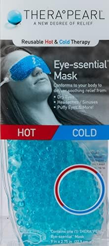 TherapeaPearl maska ​​za oči, ssencijalna maska ​​sa fleksibilnim gel perlicama za vruću hladnu terapiju