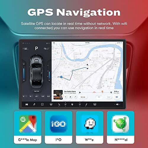 KUNFINE 13.1 Android Radio CarPlay & Android Auto Autoradio Auto Navigation Stereo multimedijalni plejer GPS ekran osetljiv na dodir